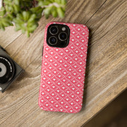 Tough Cases - Cute Pink Hearts iPhone Case for Valentine’s Day