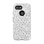 Cute Dog Pattern Google Pixel Phone Case - Tough Cases for Pet Lovers
