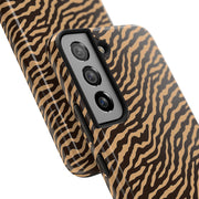 Wild Tiger Print Tough Phone Case – Durable Protection for Adventurers