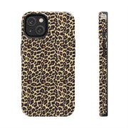 Leopard Print Tough Phone Case - Stylish & Durable Protection for Your Device