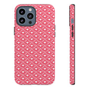 Tough Cases - Cute Pink Hearts iPhone Case for Valentine’s Day