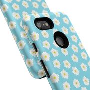 Daisy Floral Tough Phone Case - Durable Protection for Your Device