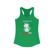 K-Pop and Bubble Tea Racerback Tank for Women