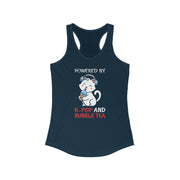 K-Pop and Bubble Tea Racerback Tank for Women