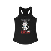 K-Pop and Bubble Tea Racerback Tank for Women