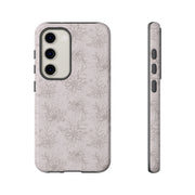 Floral Tough Samsung Galaxy Phone Case - Durable Design for Nature Lovers