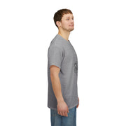 Skeleton Graphic Unisex Heavy Cotton Tee - Perfect for Halloween & Casual Wear