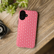 Tough Cases - Cute Pink Hearts iPhone Case for Valentine’s Day