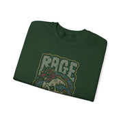 Rage Mode Unisex Heavy Blend Sweatshirt - Edgy Graphic Crewneck for Casual Vibes