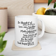 Inspirational Ceramic Mug - Perfect Gift for Loved Ones