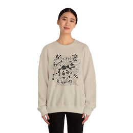 Playful Graphic Unisex Crewneck Sweatshirt - Perfect for Casual Outings and Gifts