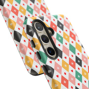 Colorful Hearts Samsung Galaxy Phone Case - Stylish Tough Cases for Everyday Protection