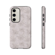 Floral Tough Samsung Galaxy Phone Case - Durable Design for Nature Lovers
