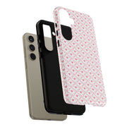 Stylish Samsung Galaxy Phone Case with Pink Ribbon Design