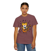 Devotree Cat Musician Unisex T-Shirt - Fun & Playful Gift for Cat Lovers
