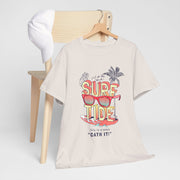 Surf-Inspired Unisex Heavy Cotton Tee - 