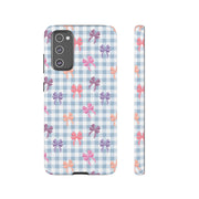 Cute Bow Pattern Tough Samsung Galaxy Phone Case - Stylish Protective Cover for Everyday Use