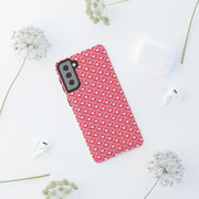 Cute Heart Pattern Samsung Galaxy Phone Case - Tough Protection for Everyday Use