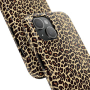 Leopard Print Tough Phone Case - Stylish & Durable Protection for Your Device