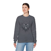 Mystical Deer Sweatshirt - Unisex Heavy Blend™ Crewneck