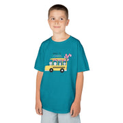Back to School Kids Tee - Fun Green Cotton T-Shirt