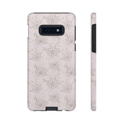 Floral Tough Samsung Galaxy Phone Case - Durable Design for Nature Lovers
