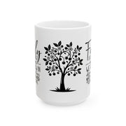 Family Tree Inspirational Ceramic Mug - 11oz & 15oz