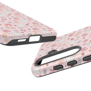 Cute Floral Tough Samsung Galaxy Phone Case for Kids & Teens