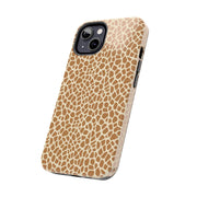 Giraffe Print Tough Phone Case for Animal Lovers