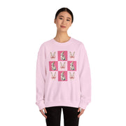 Spring Bunny Crewneck Sweatshirt | Cute Pastel Design for Easter & Everyday Comfort