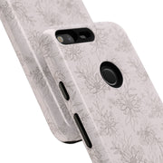 Floral Tough Google Pixel Phone Case - Durable Design for Nature Lovers