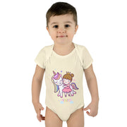 Adorable Princess Unicorn Baby Bodysuit - Cute Infant Outfit for Girls