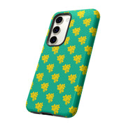Vibrant Floral Samsung Galaxy Phone Case - Tough Cases for Style and Protection