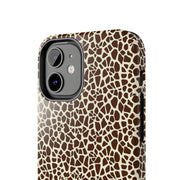 Giraffe Print Tough Phone Cases - Stylish & Durable Protection for Animal Lovers