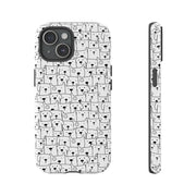 Cute Dog Pattern iPhone Case – Tough Cases for Pet Lovers