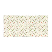 Tropical Beach Towel - Fun Palm & Floral Print