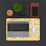 Motivational Desk Mat for Entrepreneurs - Business Ideas & Planning Design