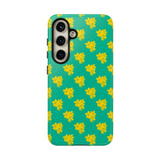 Vibrant Floral Samsung Galaxy Phone Case - Tough Cases for Style and Protection