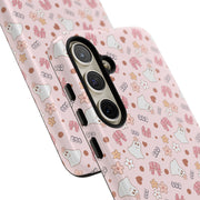 Cute Floral Tough Samsung Galaxy Phone Case for Kids & Teens