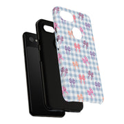 Bow-Patterned Google Pixel Phone Case - Stylish Protection for Your Device