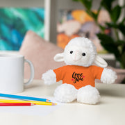 Cute Stuffed Animal with 'Love You' Tee - Perfect Gift for Kids and Beloved Ones