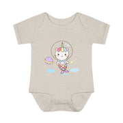 Cute Unicorn Space Adventure Infant Bodysuit - Baby Onesie for Newborns