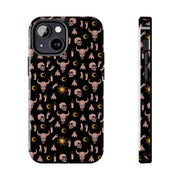 Gothic Skull Tough Phone Case - Durable Design for Alternative Style Lovers