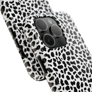 Stylish Leopard Print Tough Phone Case – Durable Protection & Chic Design