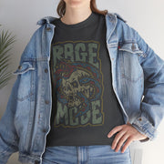 Rage Mode Unisex Heavy Cotton Tee - Edgy Graphic T-Shirt for Music Lovers