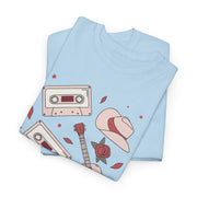Retro Music Unisex Heavy Cotton Tee