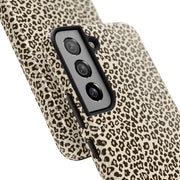 Leopard Print Tough Phone Case - Stylish & Durable Protection