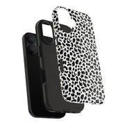 Stylish Leopard Print Tough Phone Case – Durable Protection & Chic Design