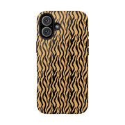 Wild Tiger Print Tough Phone Case - Stylish and Durable
