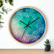Mandala-Inspired Wall Clock - Boho Home Decor
